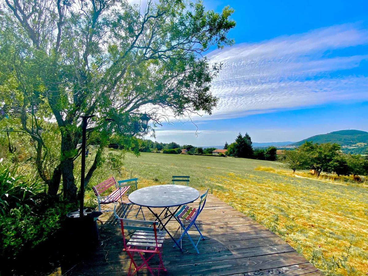 La Colline Seive Villa Boulieu-les-Annonay Dış mekan fotoğraf